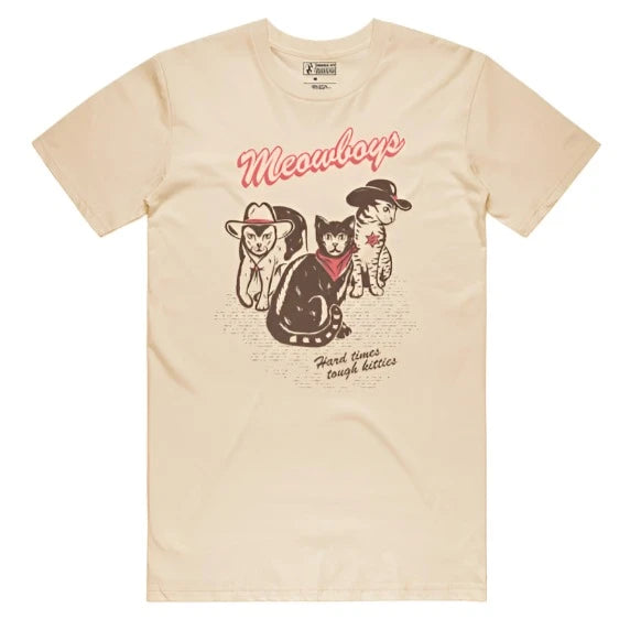 Meowboys Western Tee