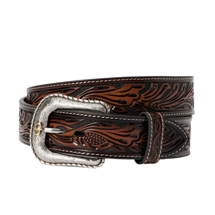 Stetson Tooled Belt