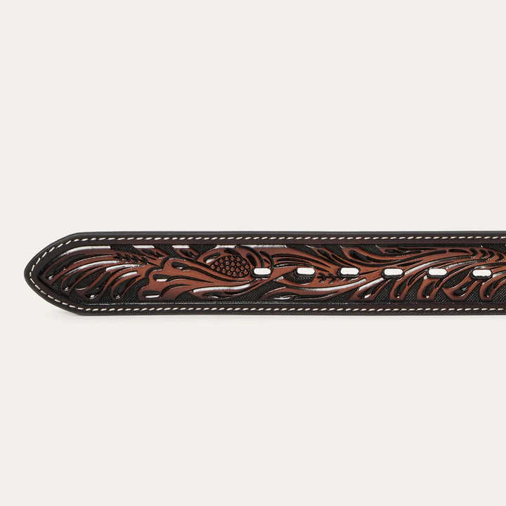 Stetson Tooled Belt