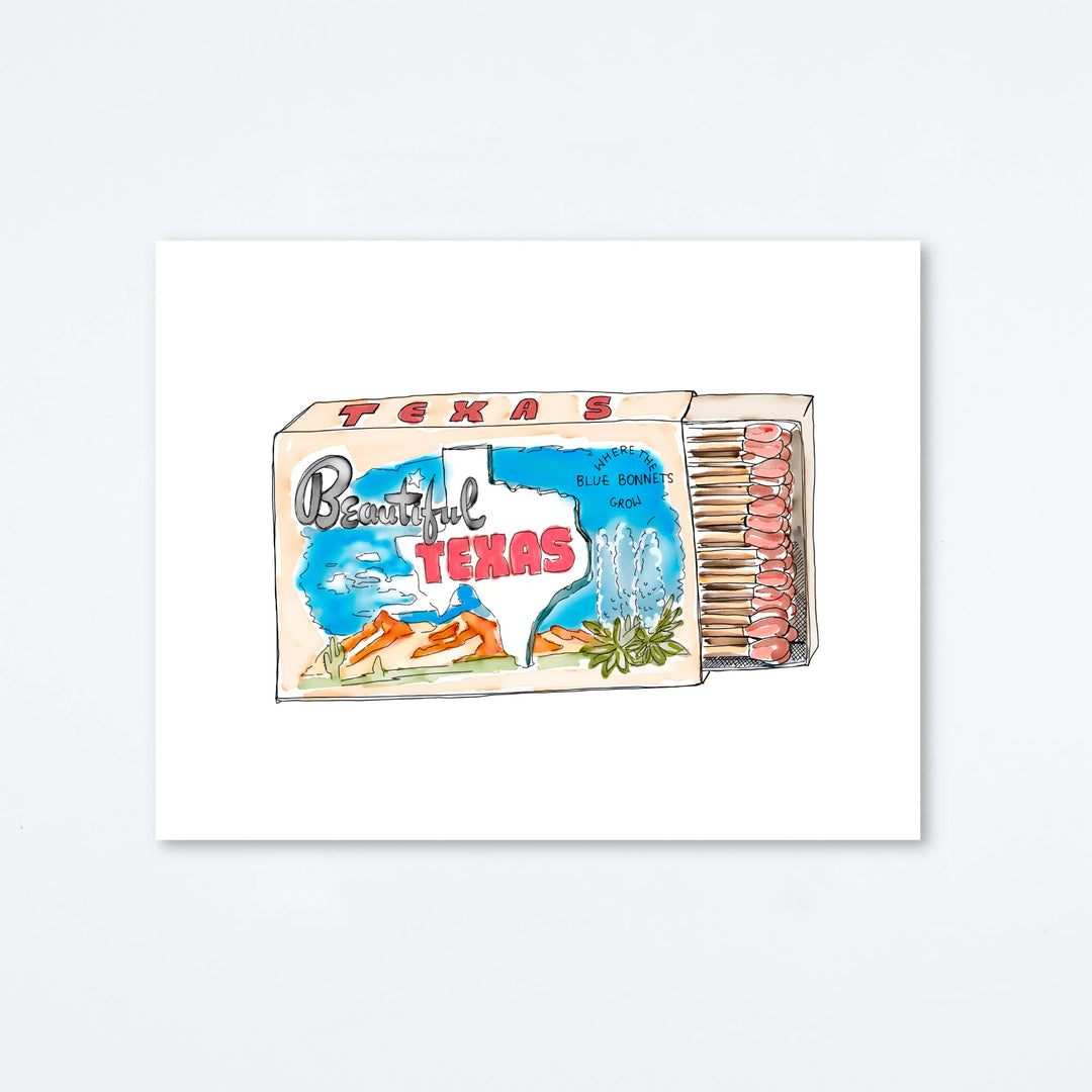 Beautiful Texas Art Print
