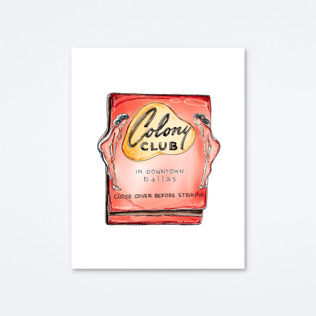 Colony Club Art Club Art Print