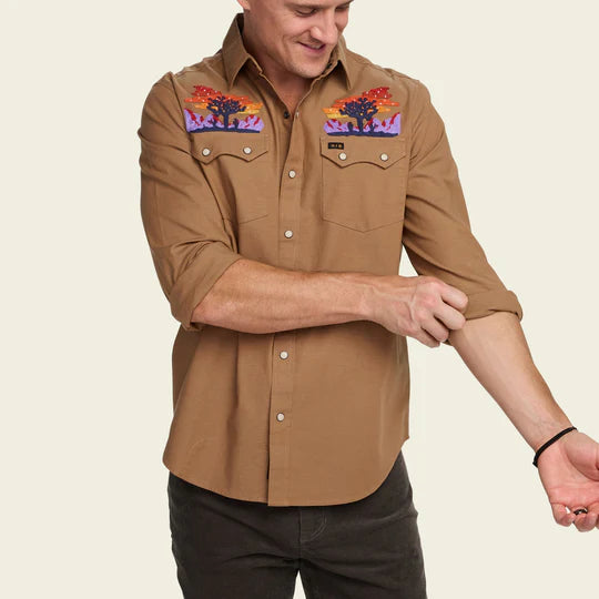 Crosscut Deluxe LS Snapshirt