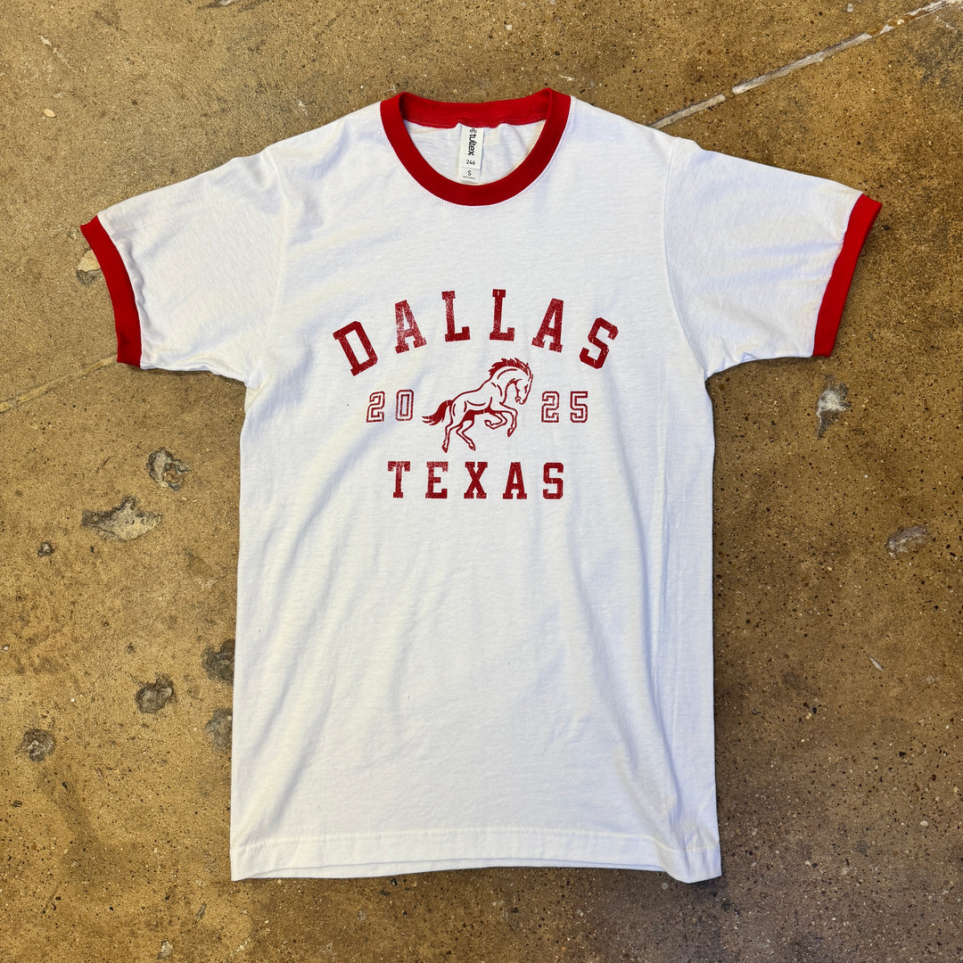 Dallas Texas Ringer Tee