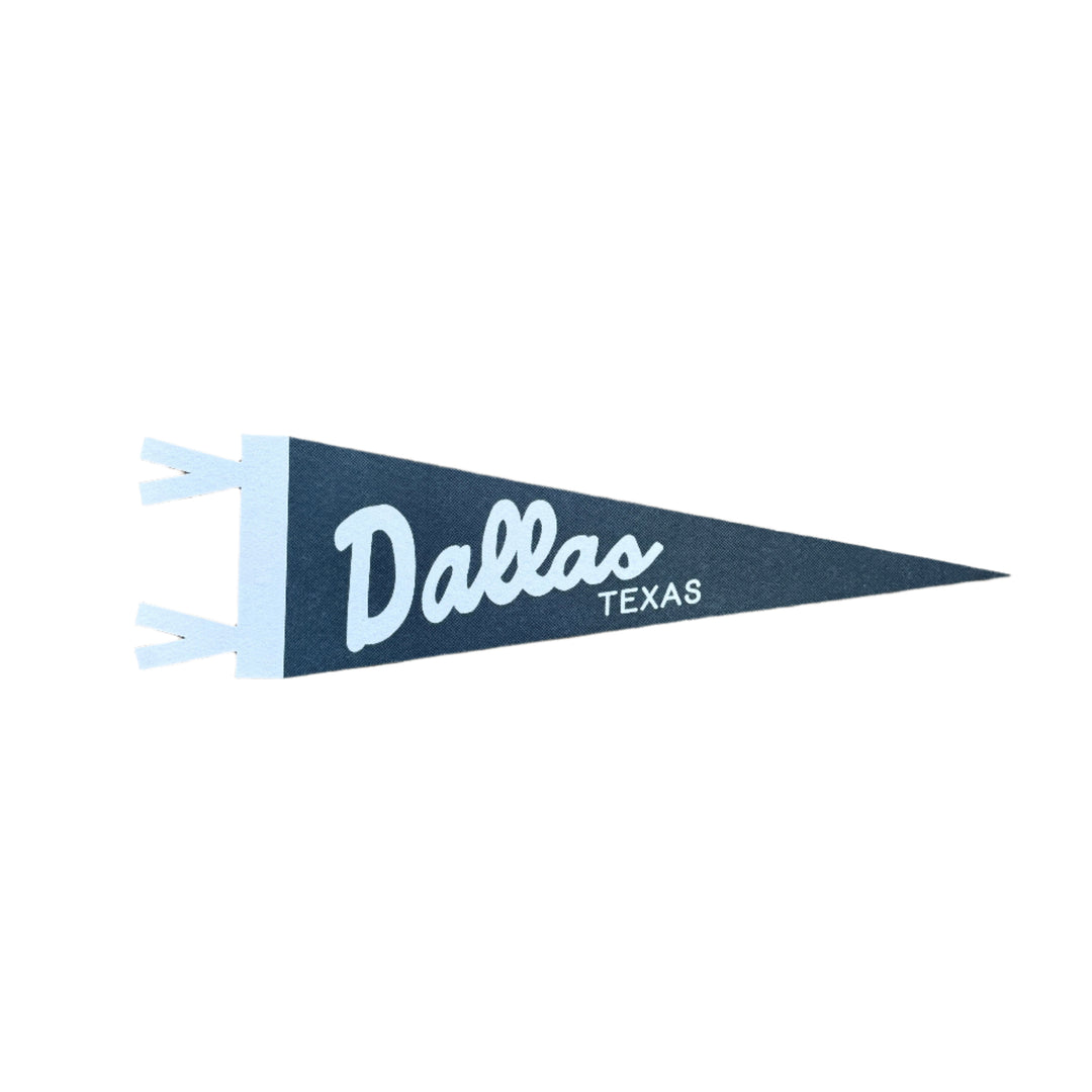 Dallas, Texas Felt Pennant