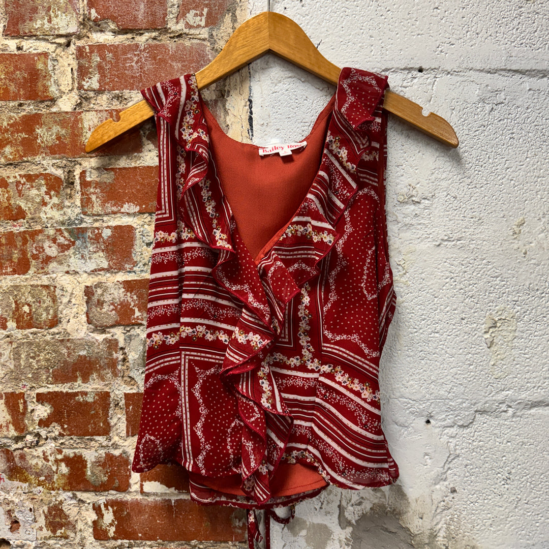 Iris Ruffle Blouse