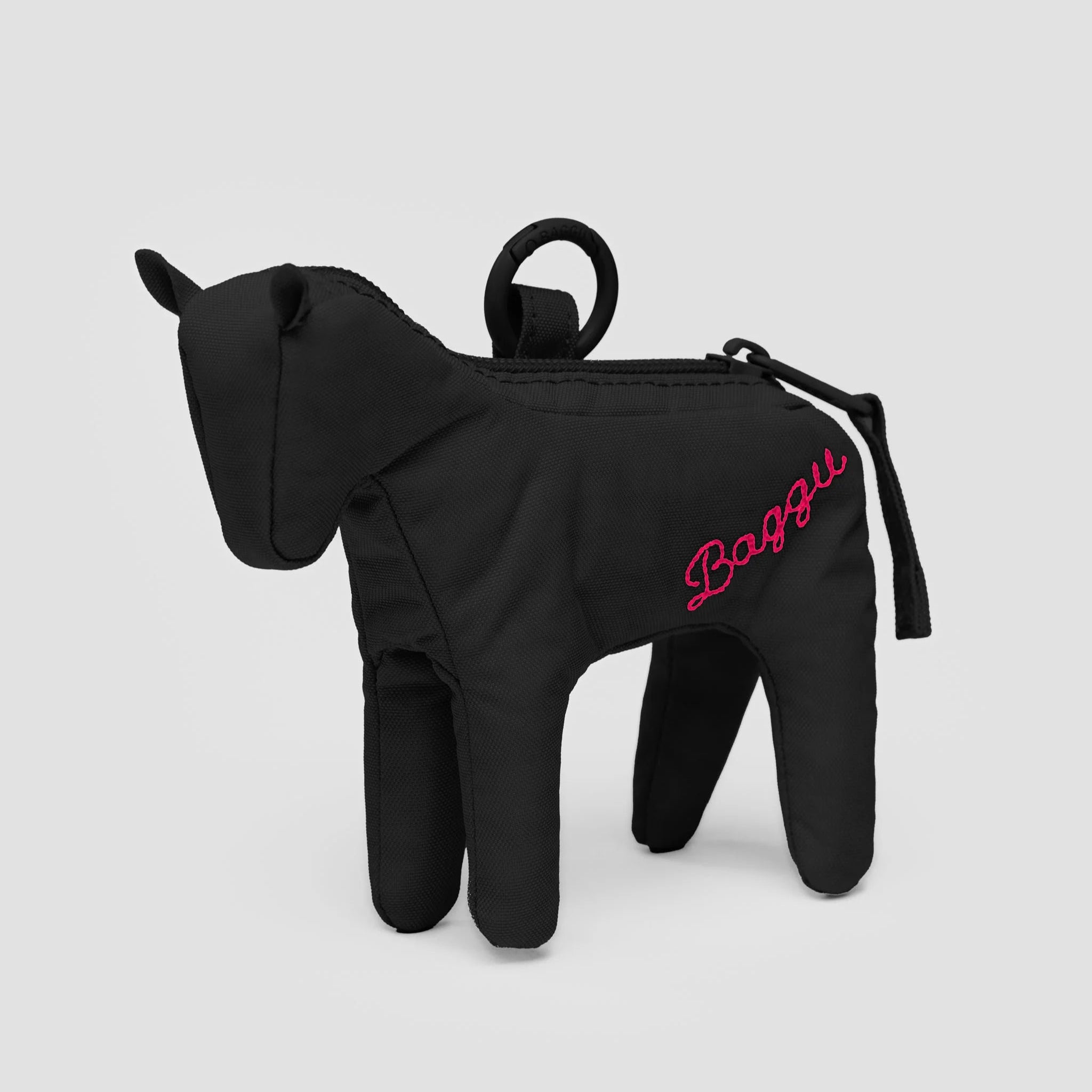 【BAGGU】HORSE CHARM ホースチャーム Horse_Charm_Heavyweight_Black-