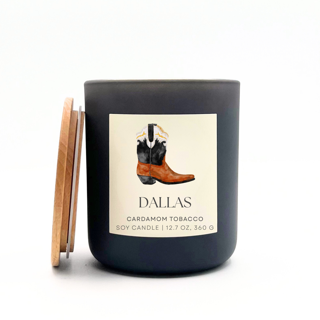 Dallas Boot Candle