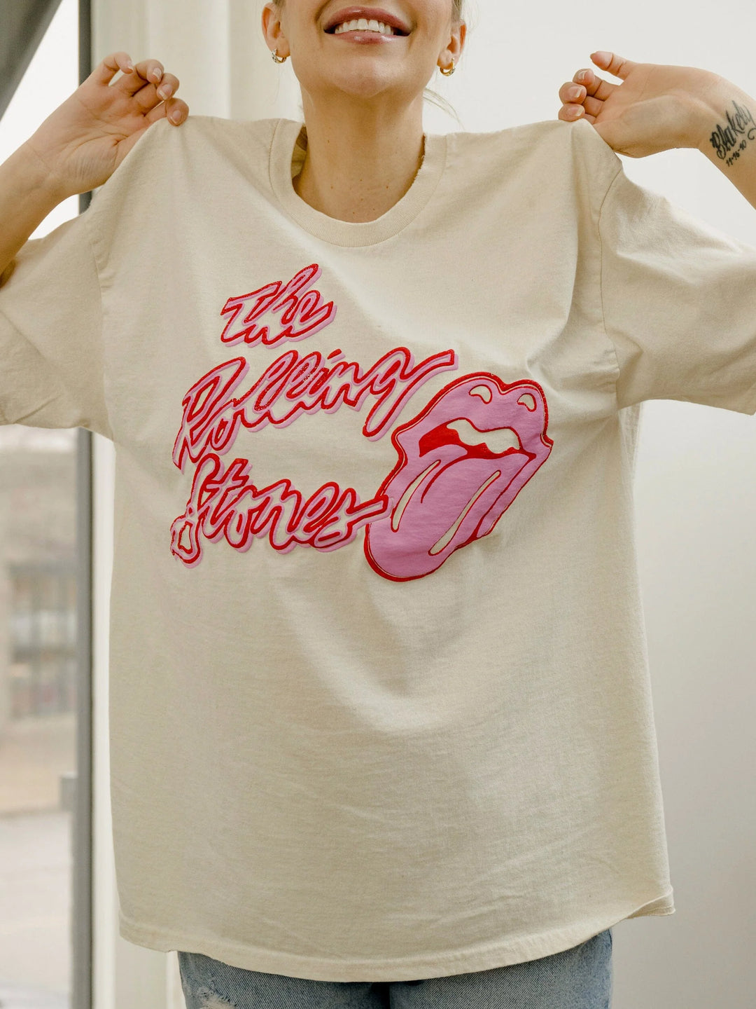 Rolling Stones Malibu Puff Thrifted Tee