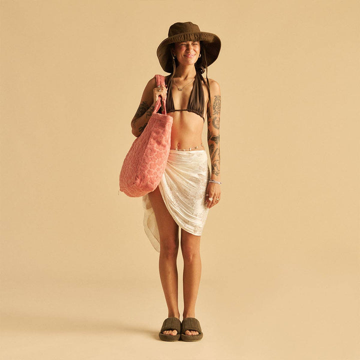 Guava Ginny Terry Tote Bag
