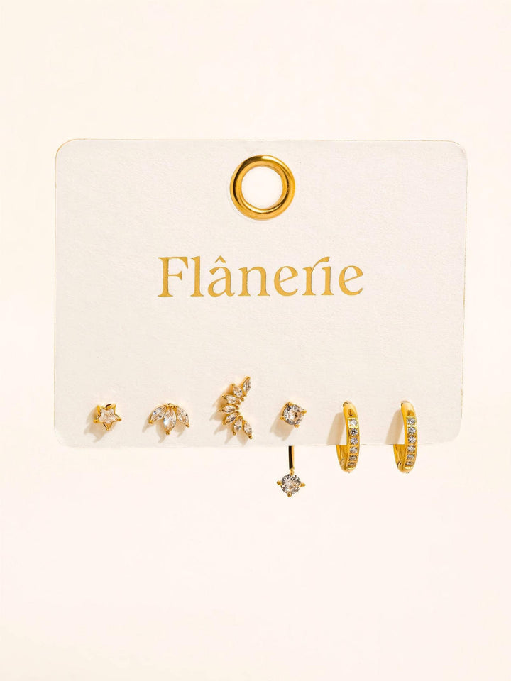 Novaé CZ Mix Earring Set