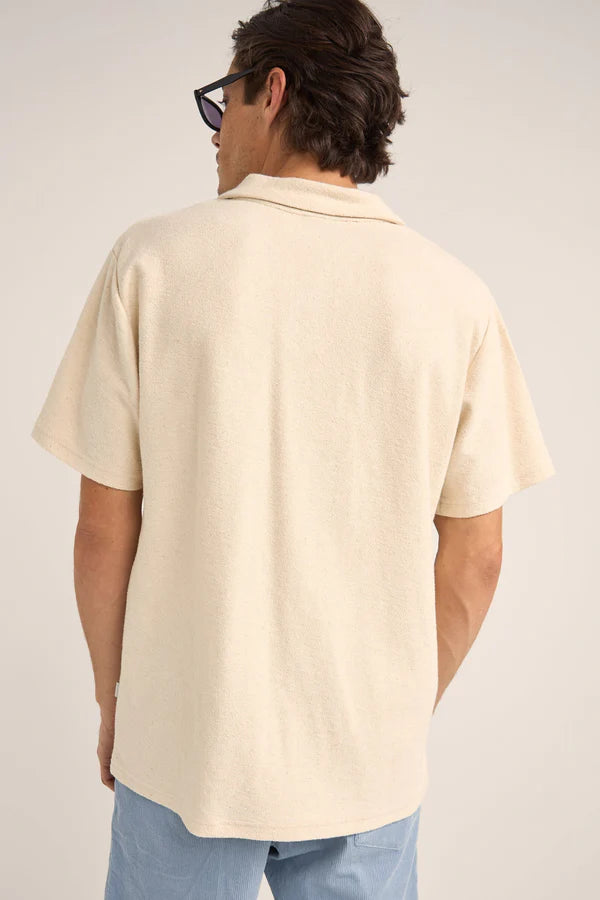 Vintage Natural Terry Polo Shirt