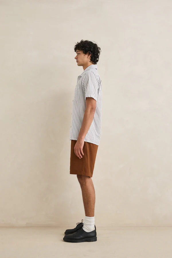 Seersucker Stripe SS Shirt