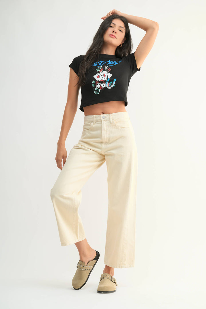 Ella Barrel Twist Jeans