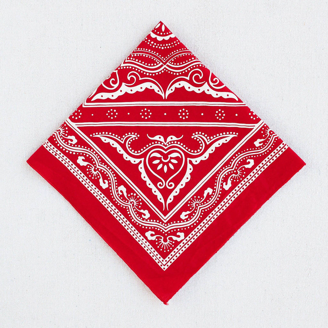 Red Western Bandana