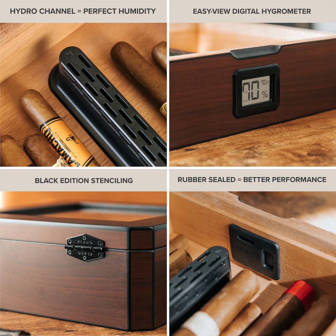 MAG Humidor Walnut Finish