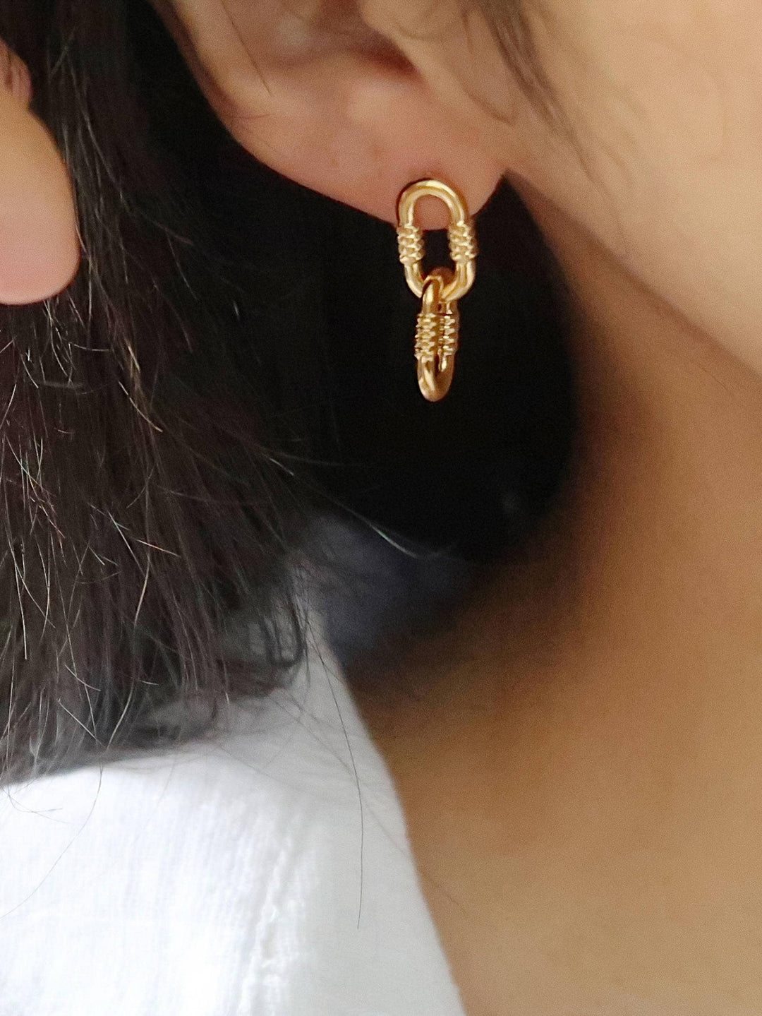 Rêve Small Link Earrings