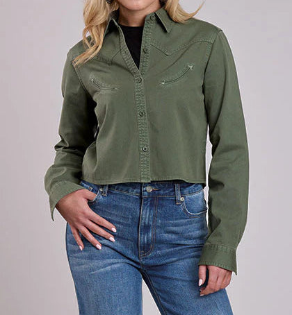 Stetson Women's Cropped Roper Shirt