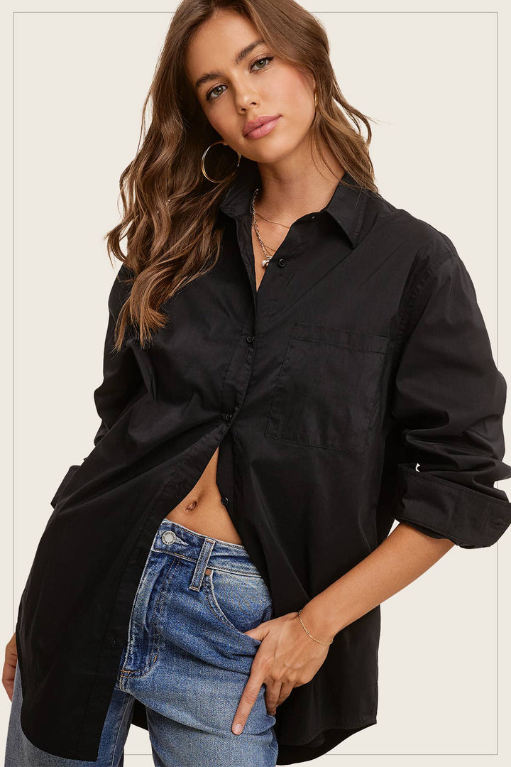 Cordelia Oversized Poplin Shirt