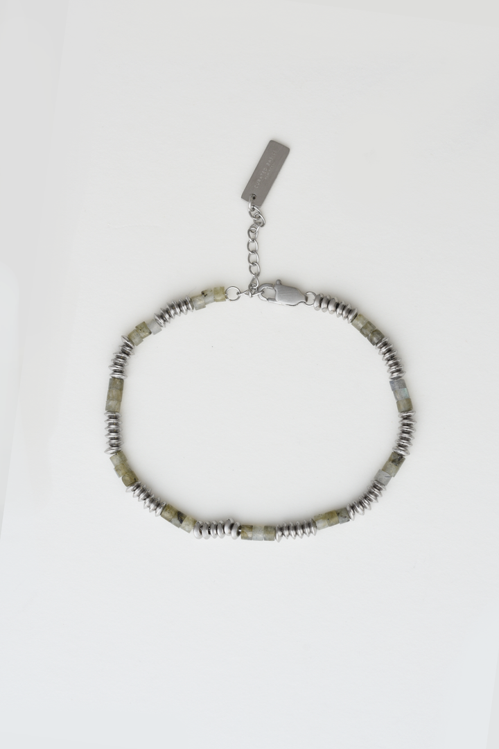 3mm Labradorite Beaded Bracelet