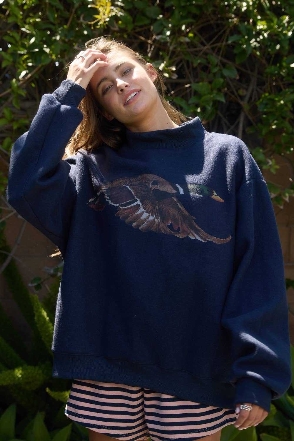 Lucky Mallard Mockneck