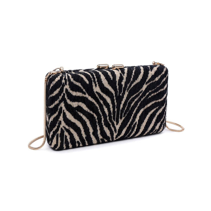 Sade Zebra Evening Bag