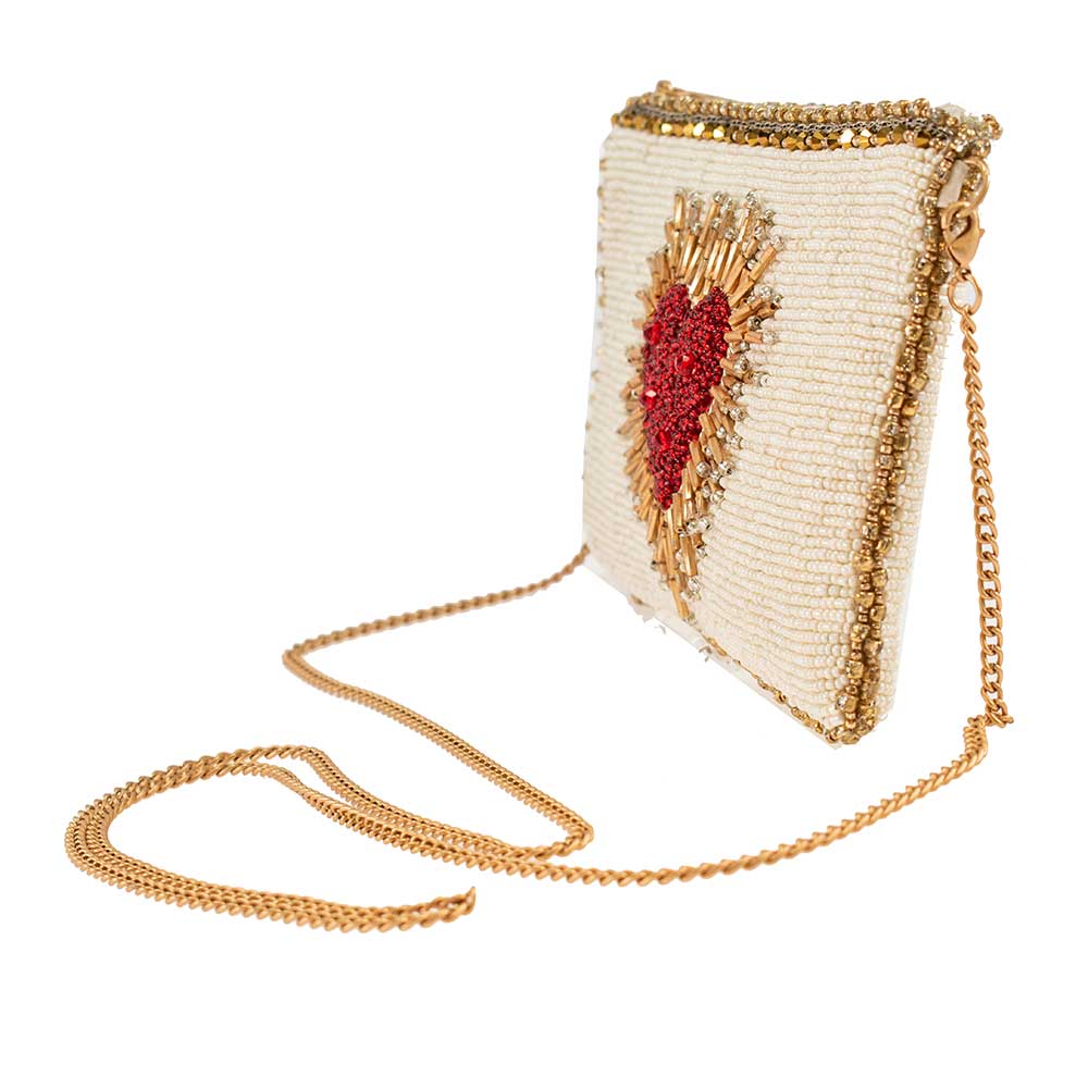 Heart Burst Crossbody Bag