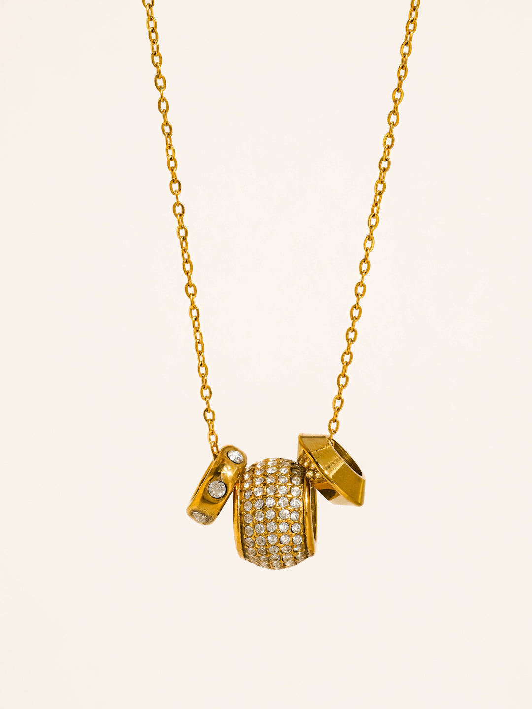 Énora CZ Bead Necklace