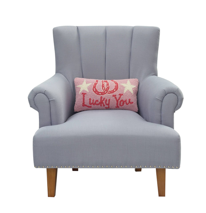 Lucky You Hook Pillow