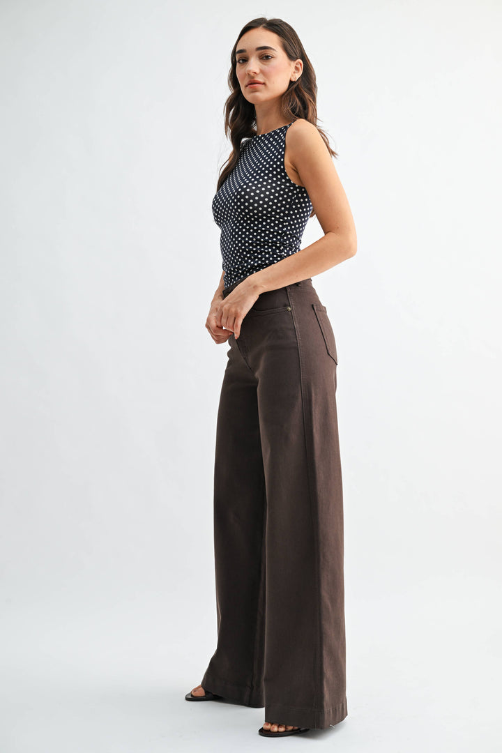 Delaney Wide Leg Jeans