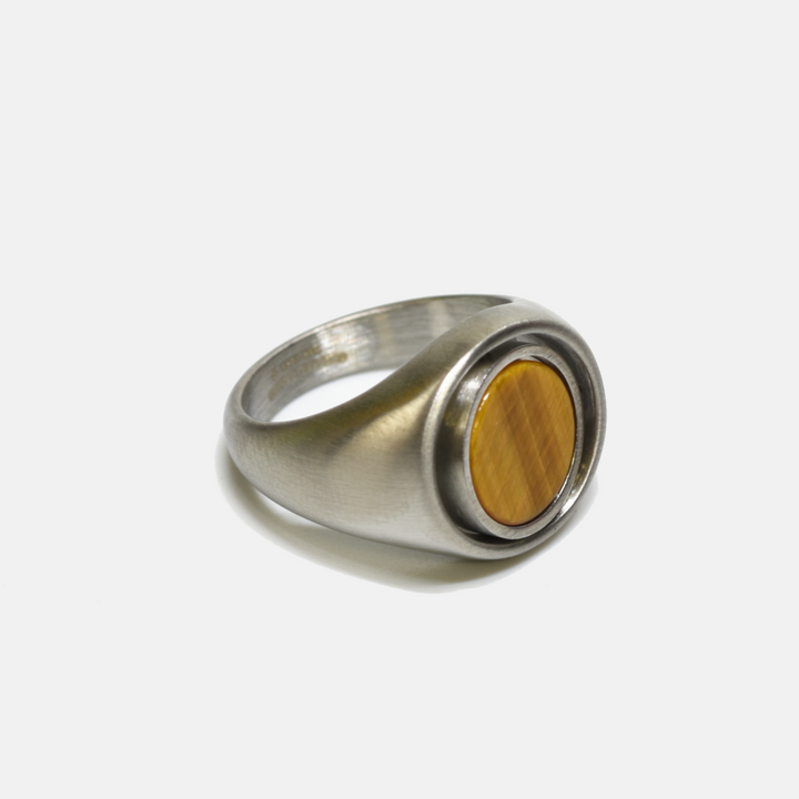 Reversible Tiger Eyes Ring