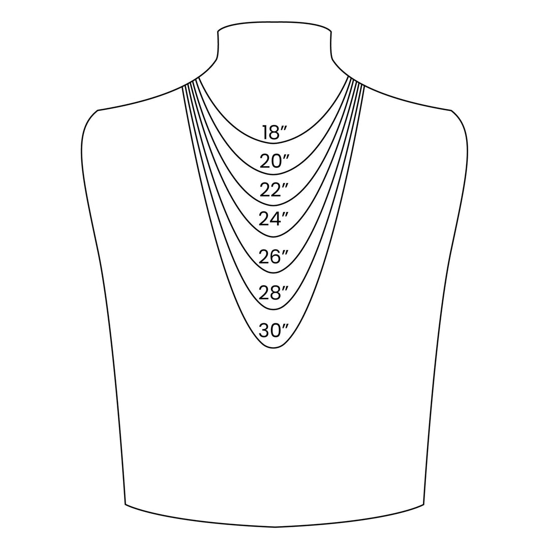 Turquoise Rhinestone Tennis Chain Necklace