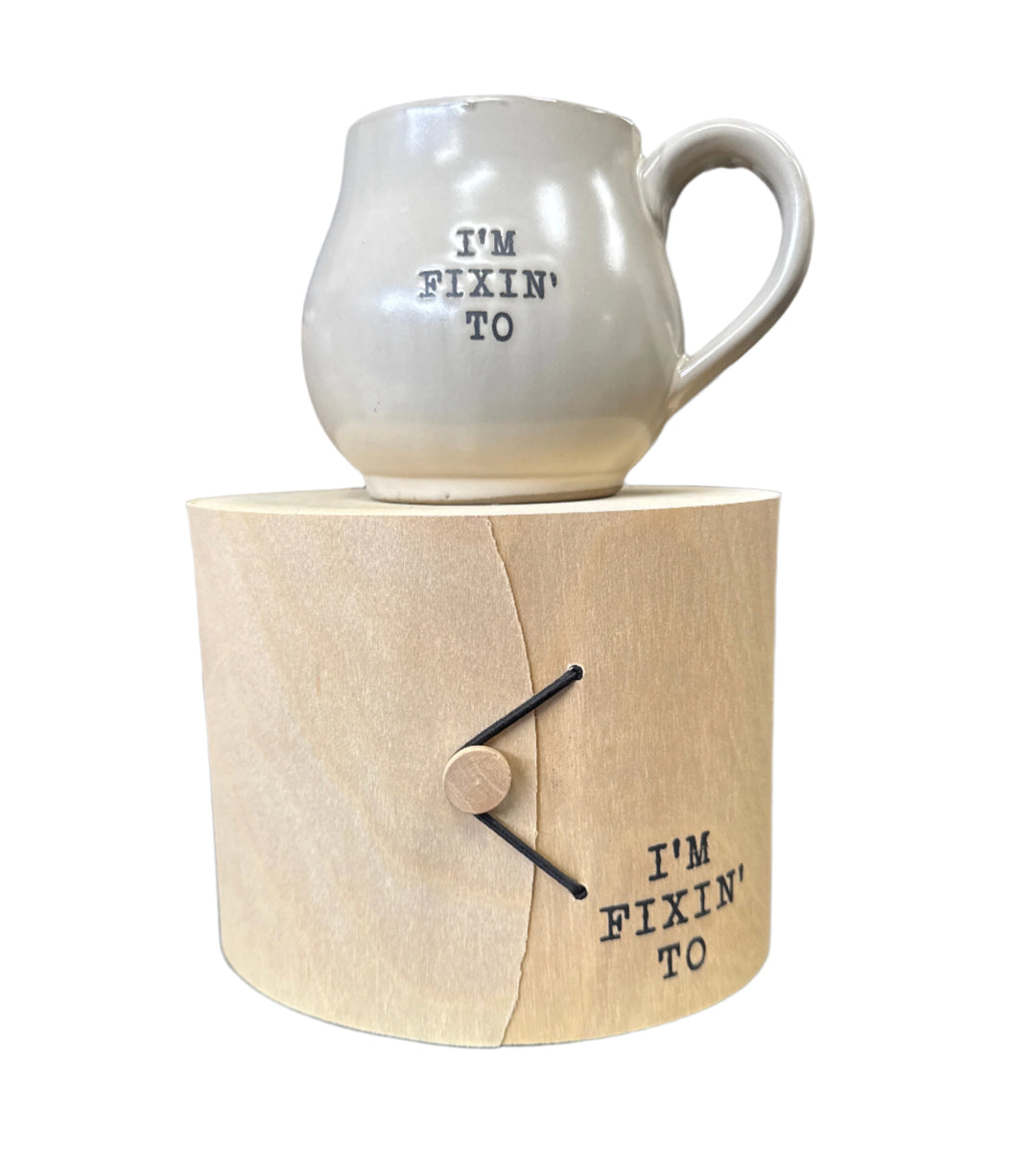 Statement Boxed Stoneware Mug