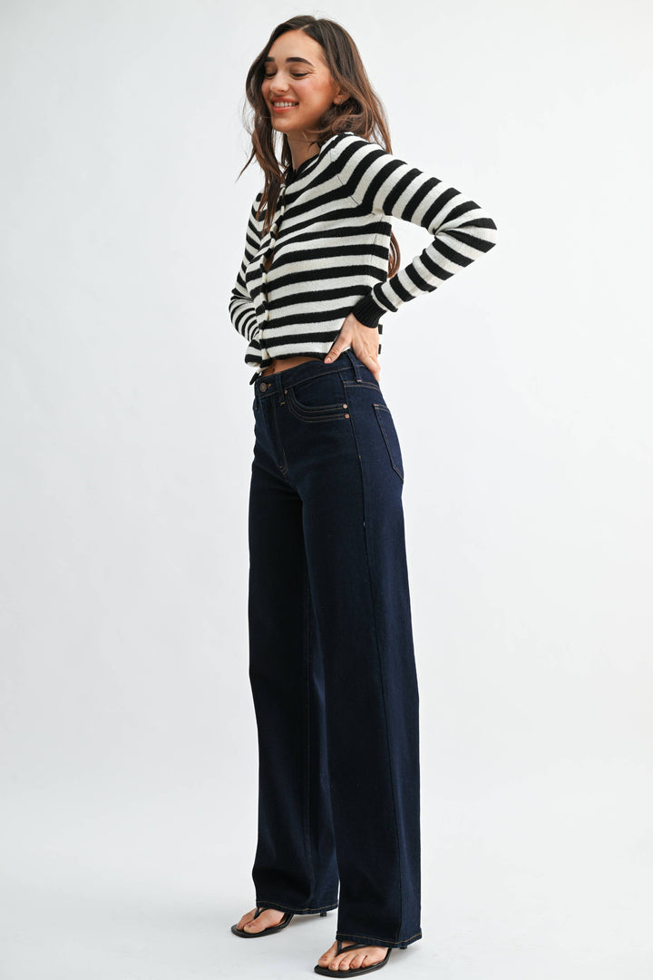 Darby Double Pocket Wide Leg