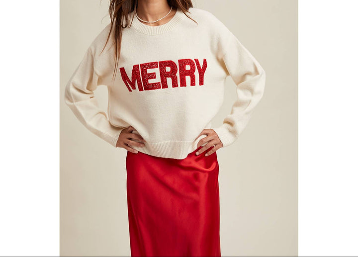Merry Glitter Sweater