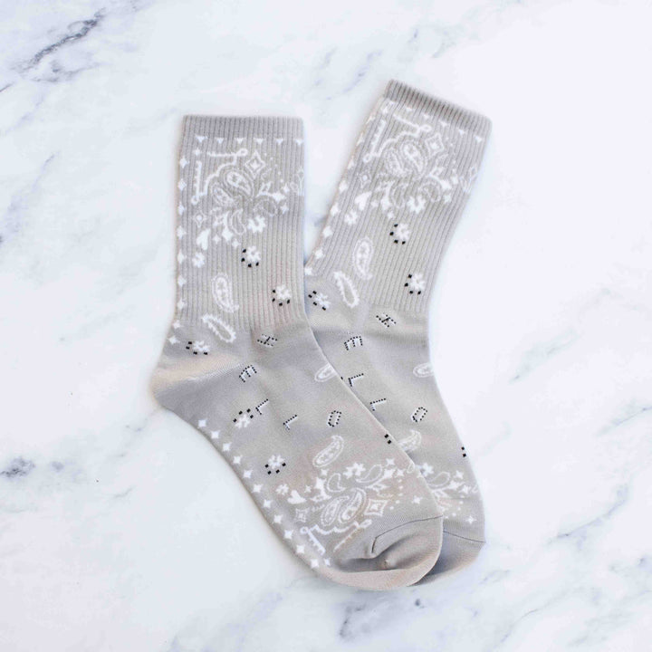 Bandana Crew Socks
