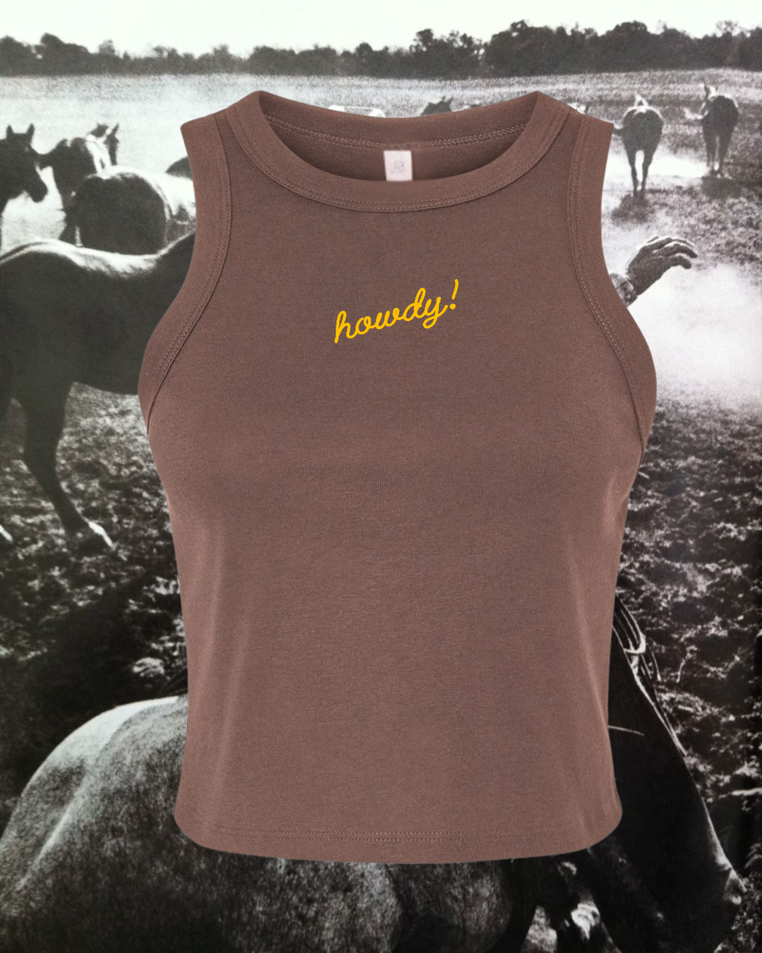 Howdy! Crop Tank