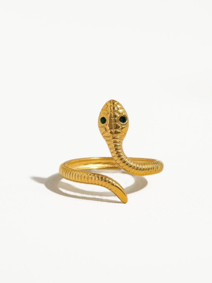Echidna Adjustable Serpent Ring