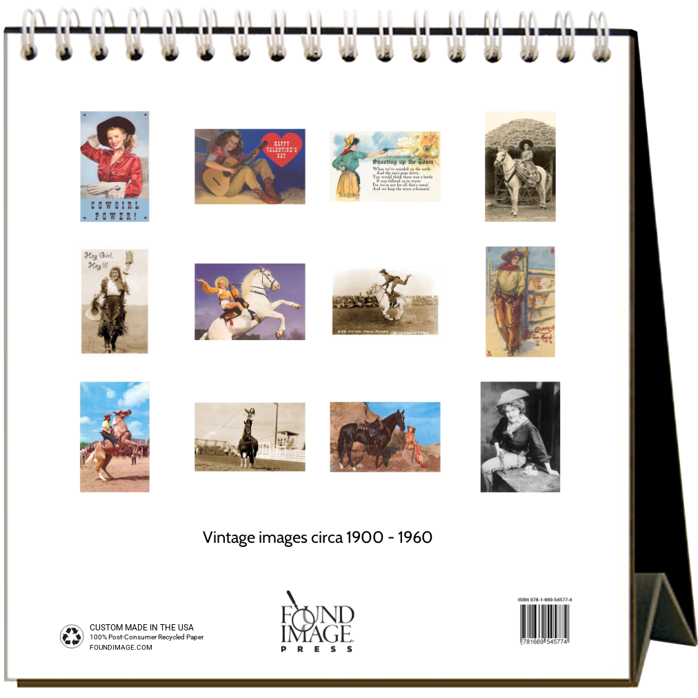Cowgirls 2026 Desk Calendar