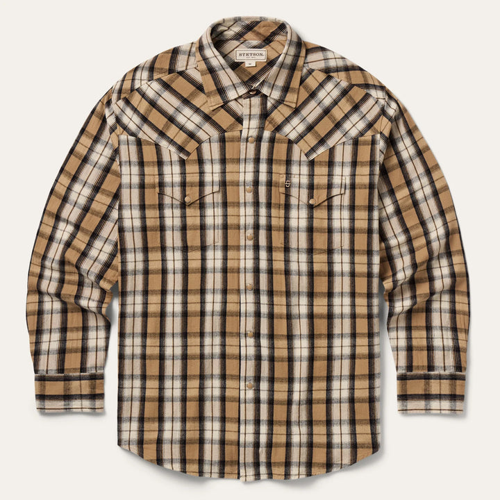 Stetson Flannel Plaid Shirt