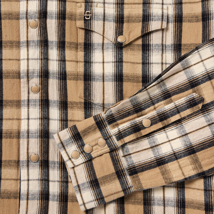 Stetson Flannel Plaid Shirt