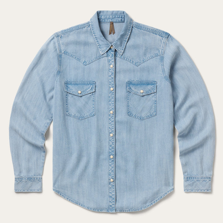 Stetson Women's Light Denim Western Shirt