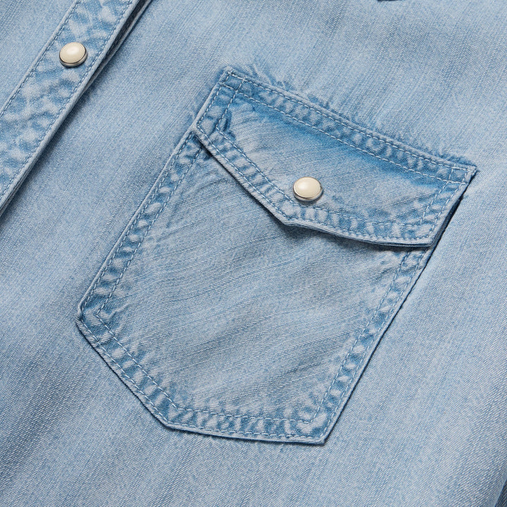 Stetson Women's Light Denim Western Shirt