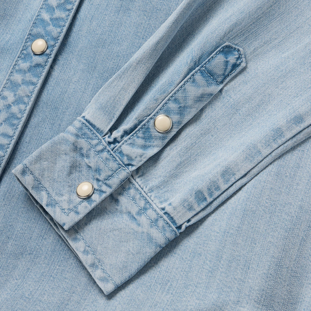 Stetson Women's Light Denim Western Shirt