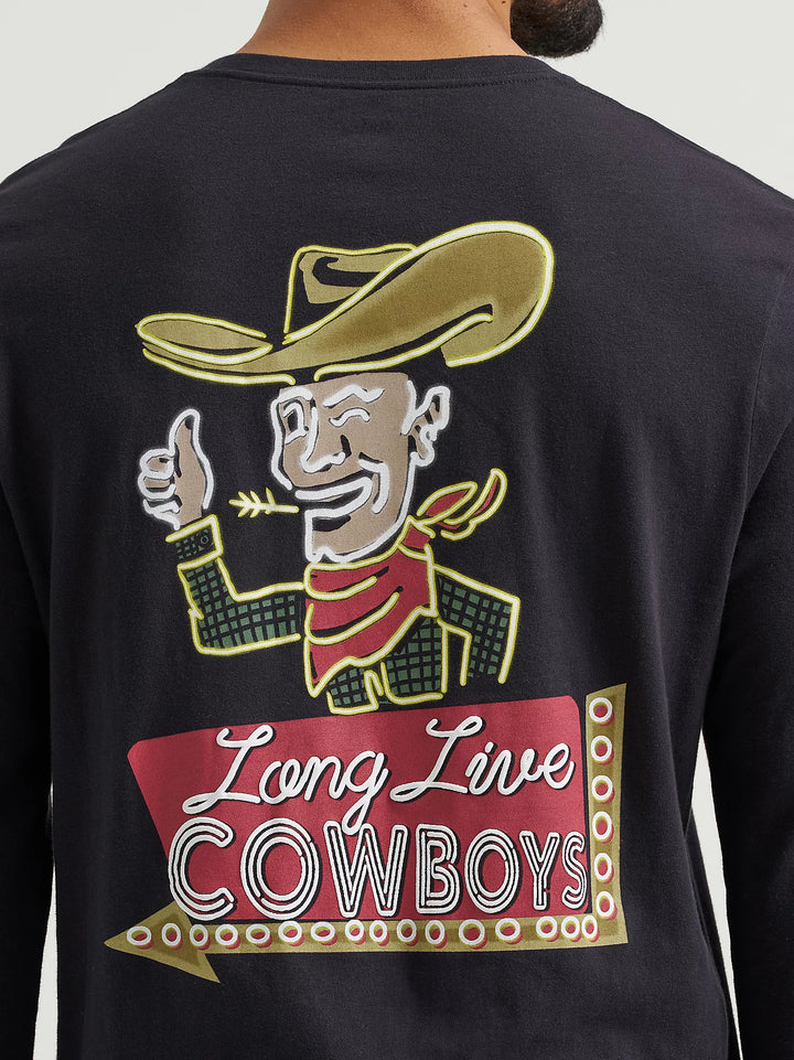 Wrangler LS Vegas Cowboy Tee