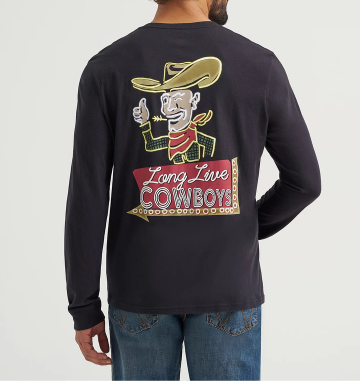 Wrangler LS Vegas Cowboy Tee