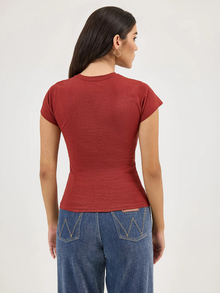 Wrangler Saddle Up Embroidered Tee