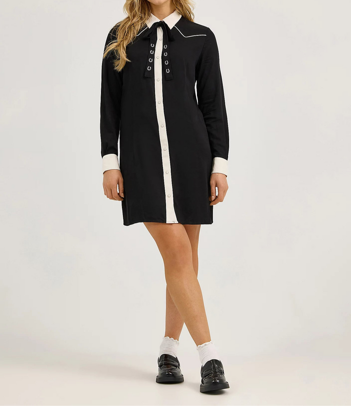 Wrangler Western Cuff Mini Dress