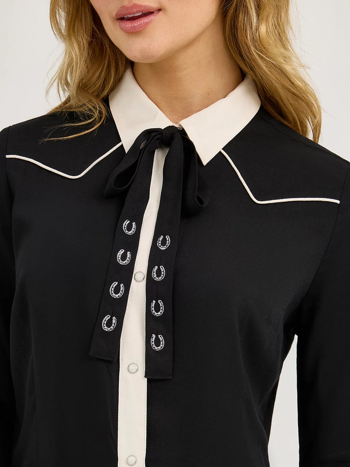 Wrangler Western Cuff Mini Dress