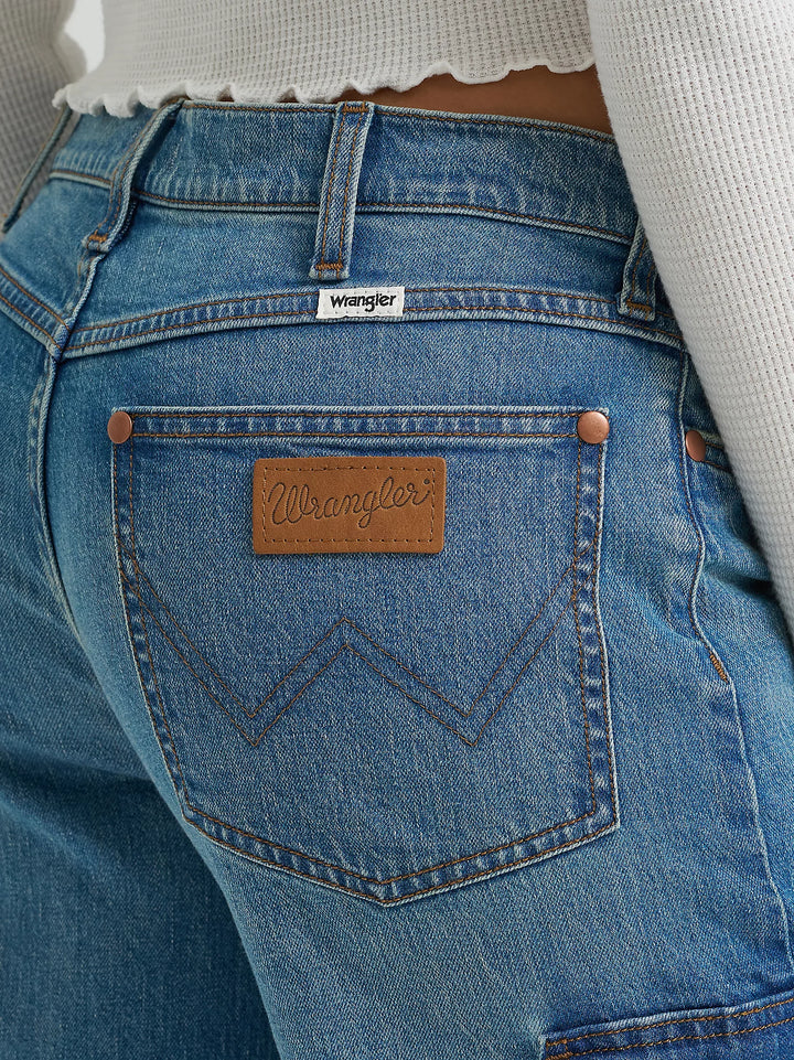 Wrangler Low Rise Baggy Cargo Jeans