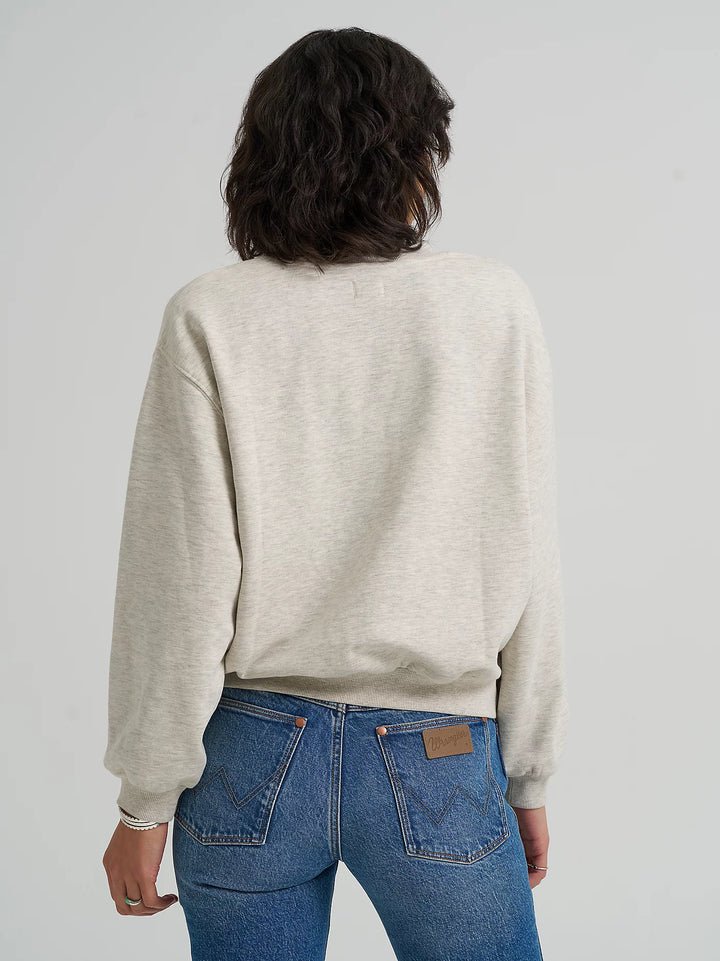 Wrangler Balloon Sleeve Sweatshirt